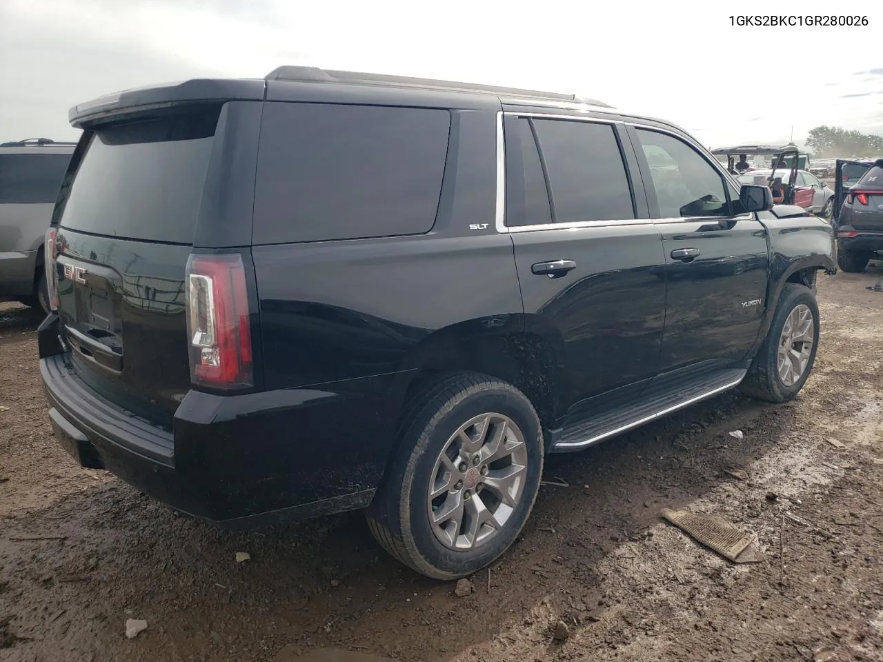 1GKS2BKC1GR280026 2016 GMC Yukon Slt