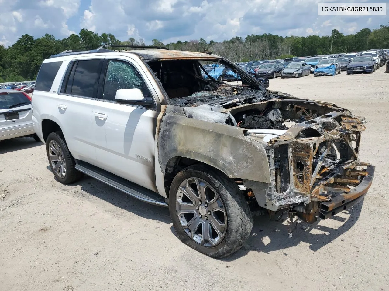 1GKS1BKC8GR216830 2016 GMC Yukon Slt