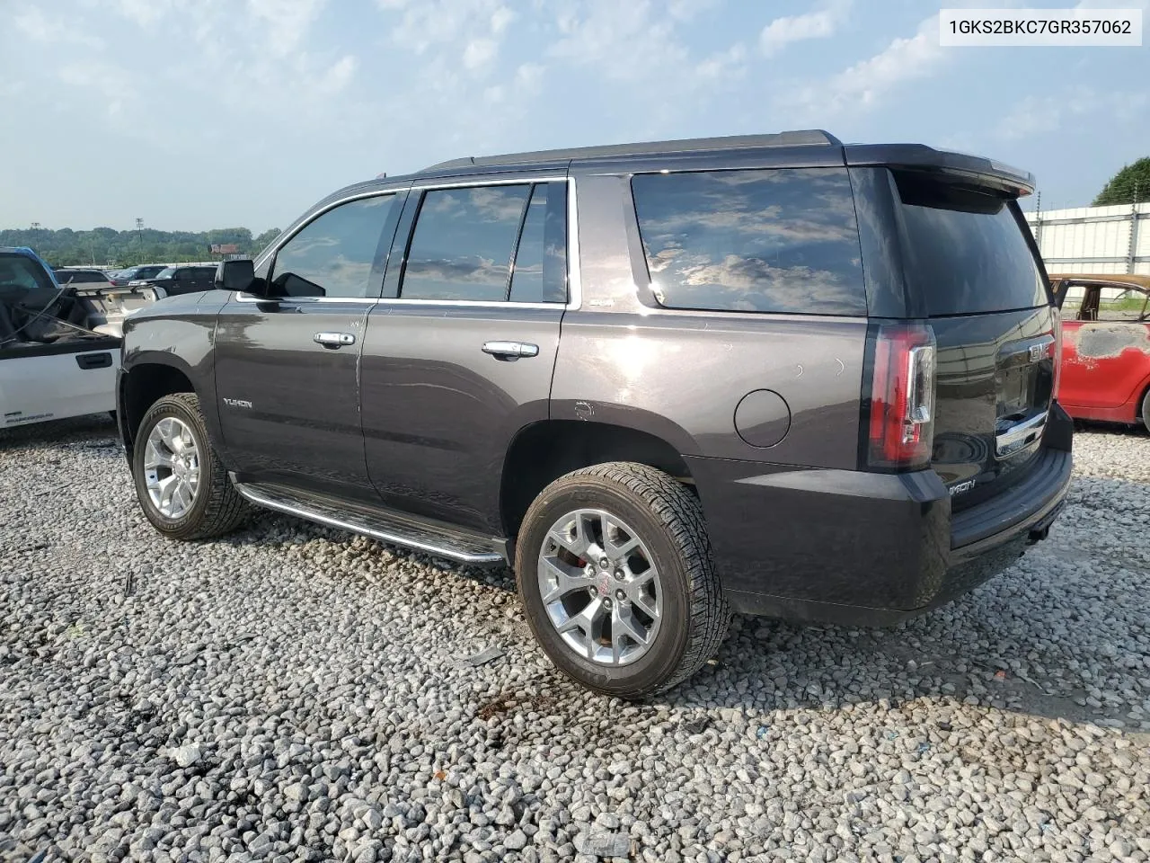 2016 GMC Yukon Slt VIN: 1GKS2BKC7GR357062 Lot: 62610844