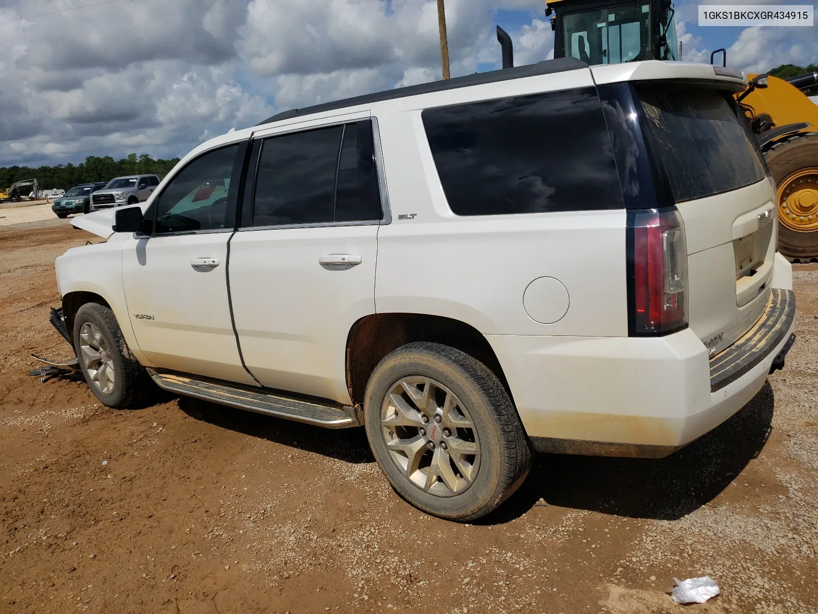 2016 GMC Yukon Slt VIN: 1GKS1BKCXGR434915 Lot: 63355304