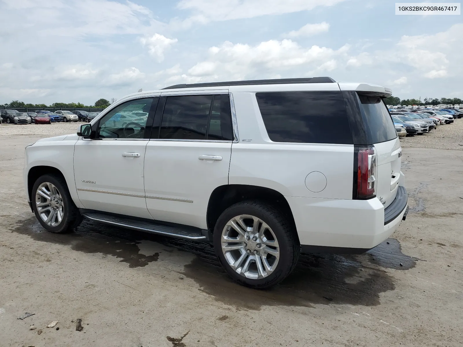 2016 GMC Yukon Slt VIN: 1GKS2BKC9GR467417 Lot: 64553604