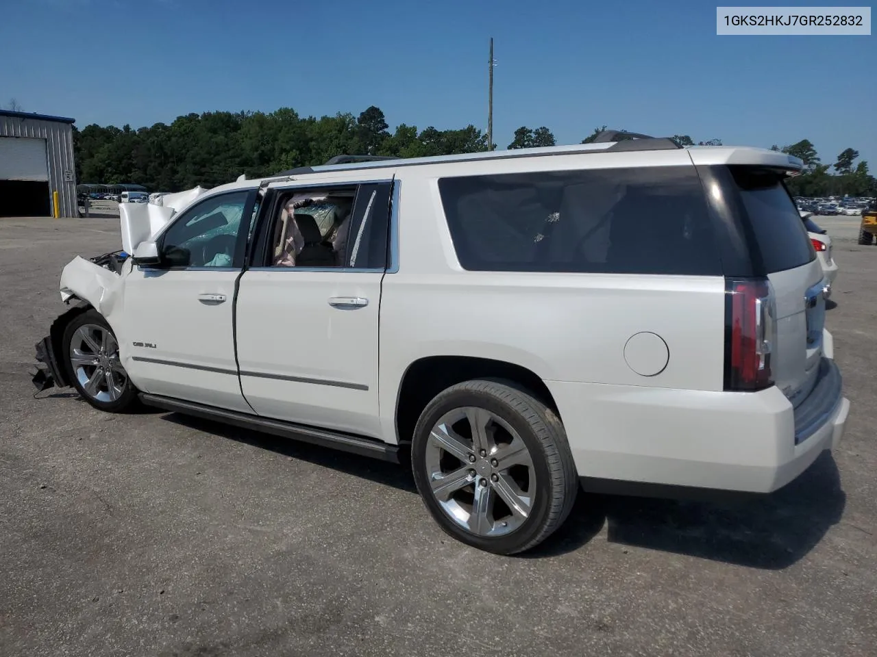 2016 GMC Yukon Xl Denali VIN: 1GKS2HKJ7GR252832 Lot: 65420164