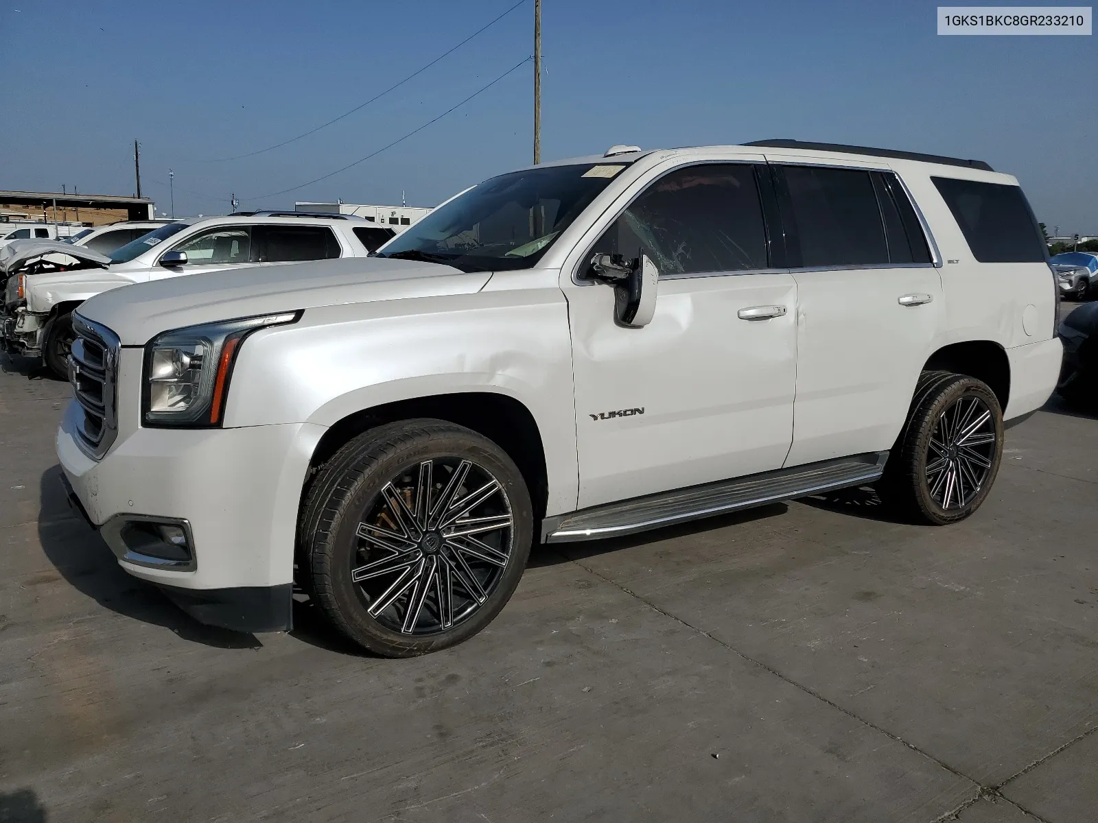 1GKS1BKC8GR233210 2016 GMC Yukon Slt