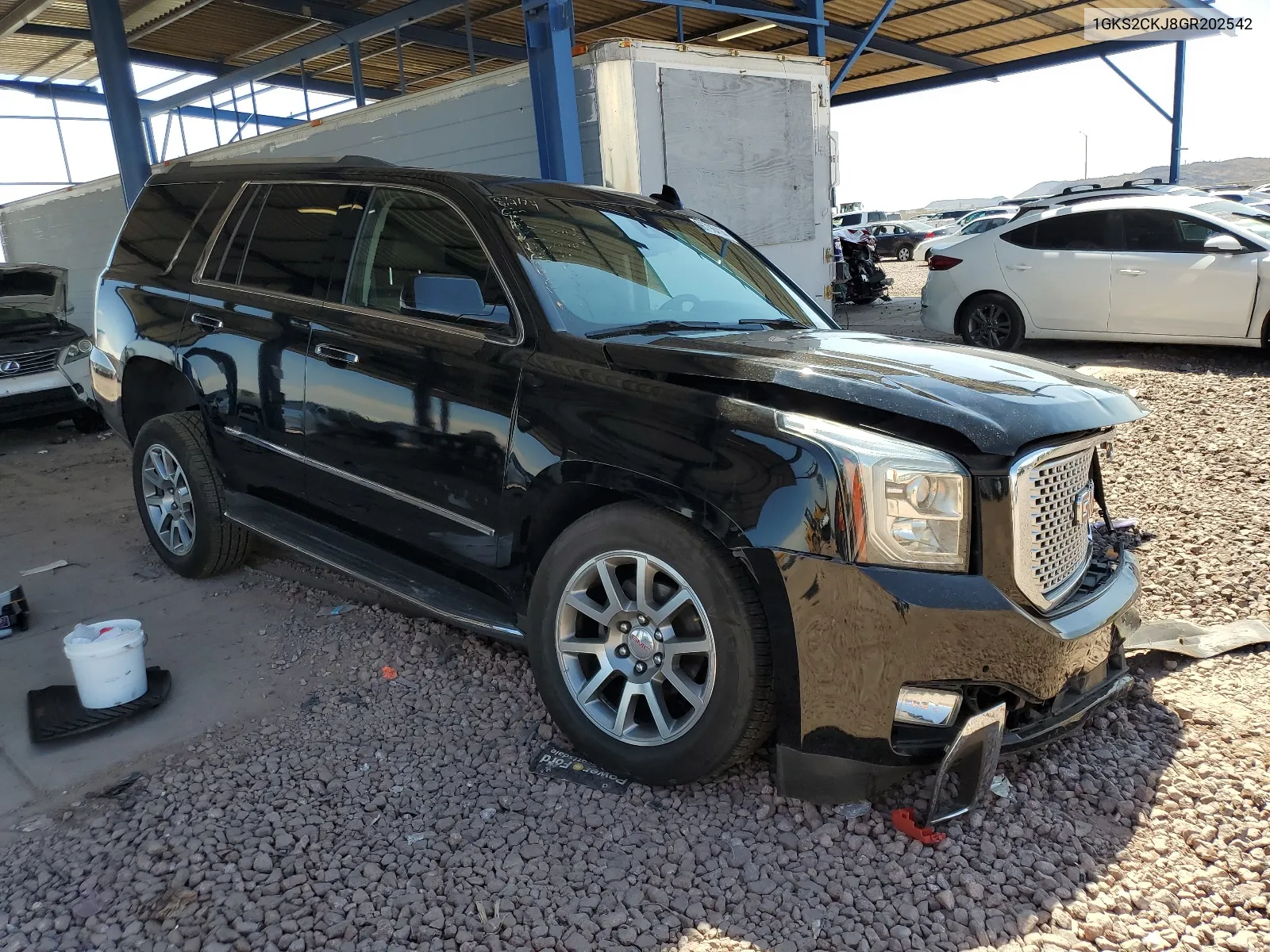 2016 GMC Yukon Denali VIN: 1GKS2CKJ8GR202542 Lot: 66796414