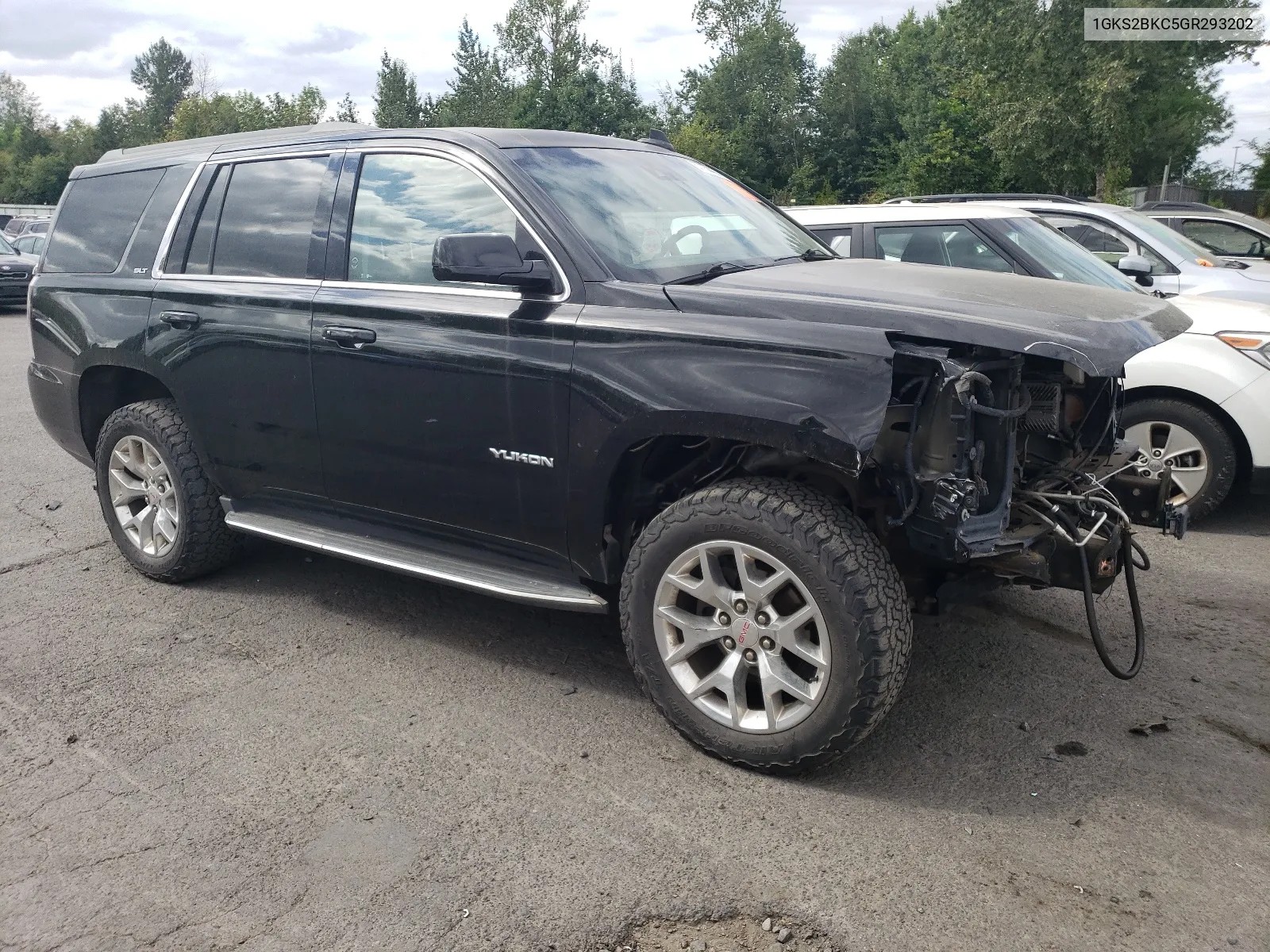 2016 GMC Yukon Slt VIN: 1GKS2BKC5GR293202 Lot: 67154434