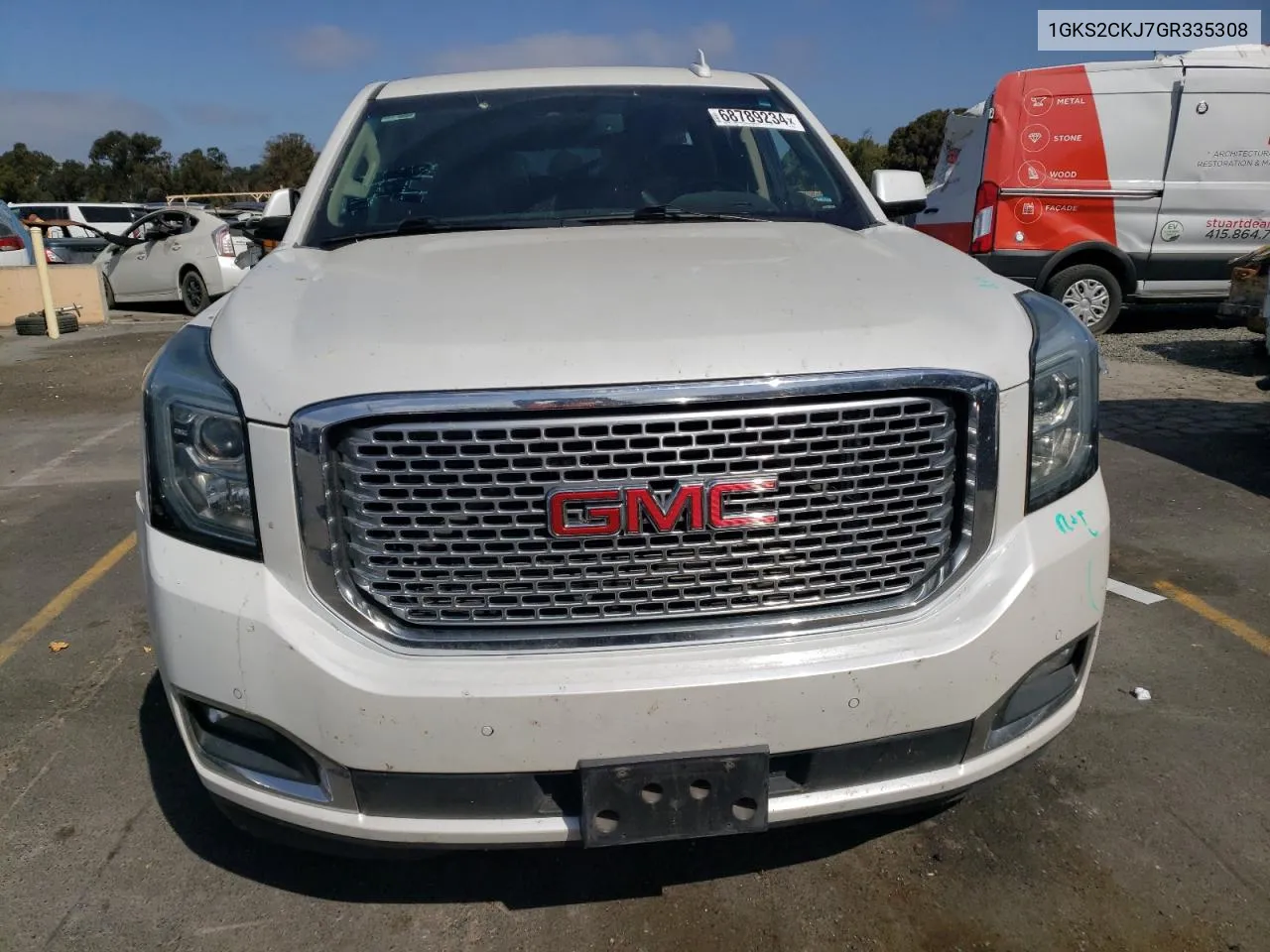 2016 GMC Yukon Denali VIN: 1GKS2CKJ7GR335308 Lot: 68789234