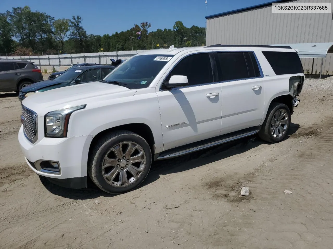 2016 GMC Yukon Xl K1500 Slt VIN: 1GKS2GKC2GR337685 Lot: 68890854