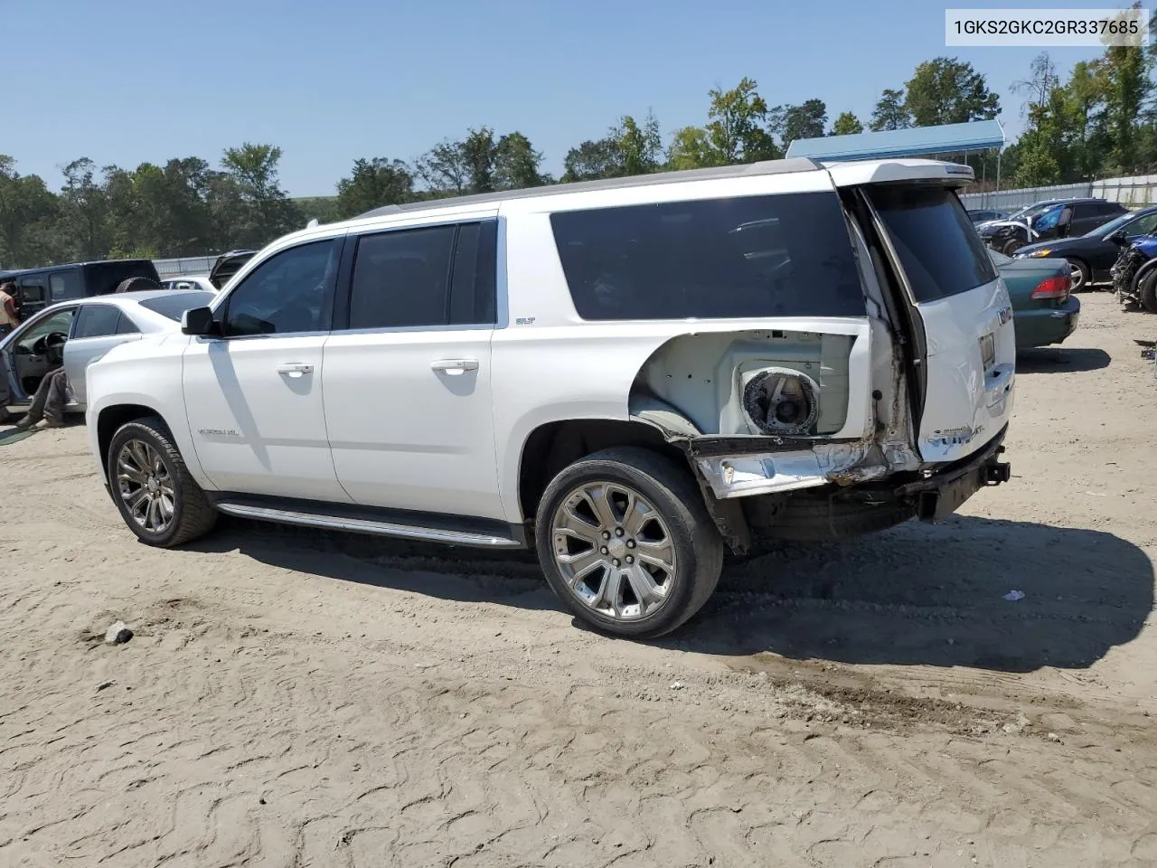 2016 GMC Yukon Xl K1500 Slt VIN: 1GKS2GKC2GR337685 Lot: 68890854