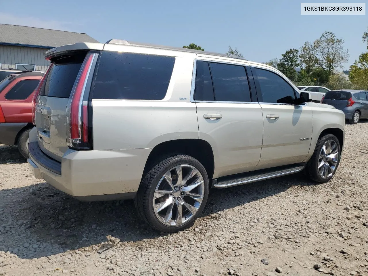 1GKS1BKC8GR393118 2016 GMC Yukon Slt