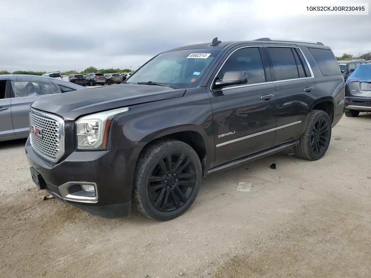 2016 GMC Yukon Denali VIN: 1GKS2CKJ0GR230495 Lot: 69562514