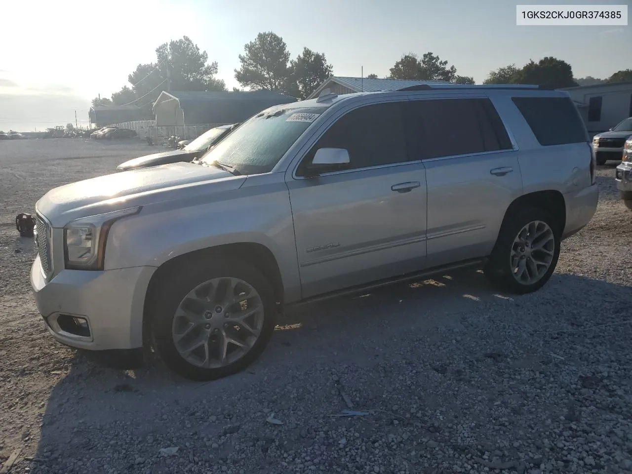 1GKS2CKJ0GR374385 2016 GMC Yukon Denali