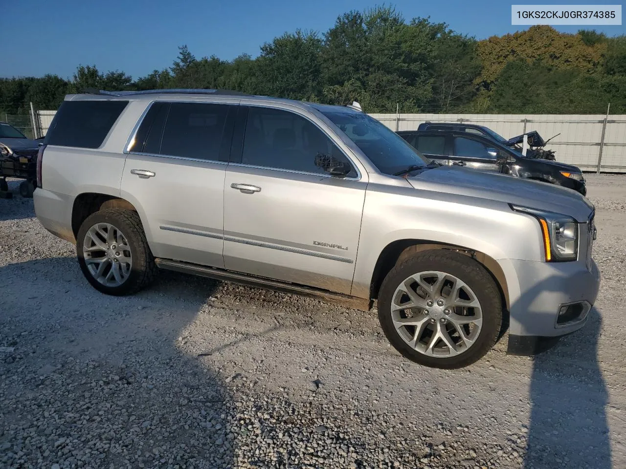 1GKS2CKJ0GR374385 2016 GMC Yukon Denali