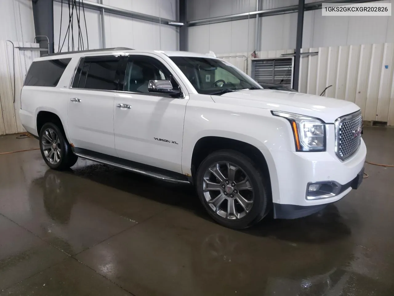 1GKS2GKCXGR202826 2016 GMC Yukon Xl K1500 Slt