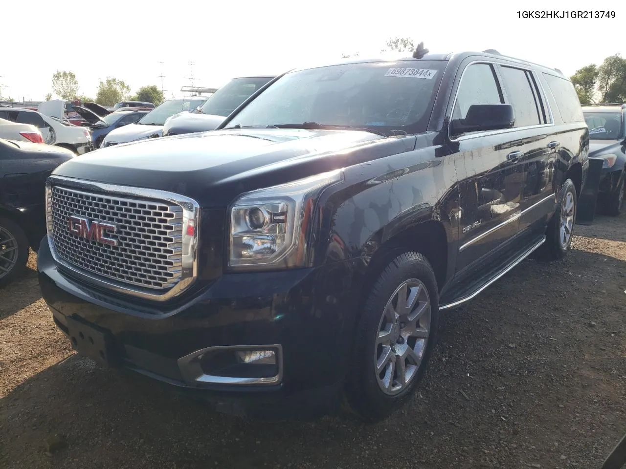 2016 GMC Yukon Xl Denali VIN: 1GKS2HKJ1GR213749 Lot: 69873844