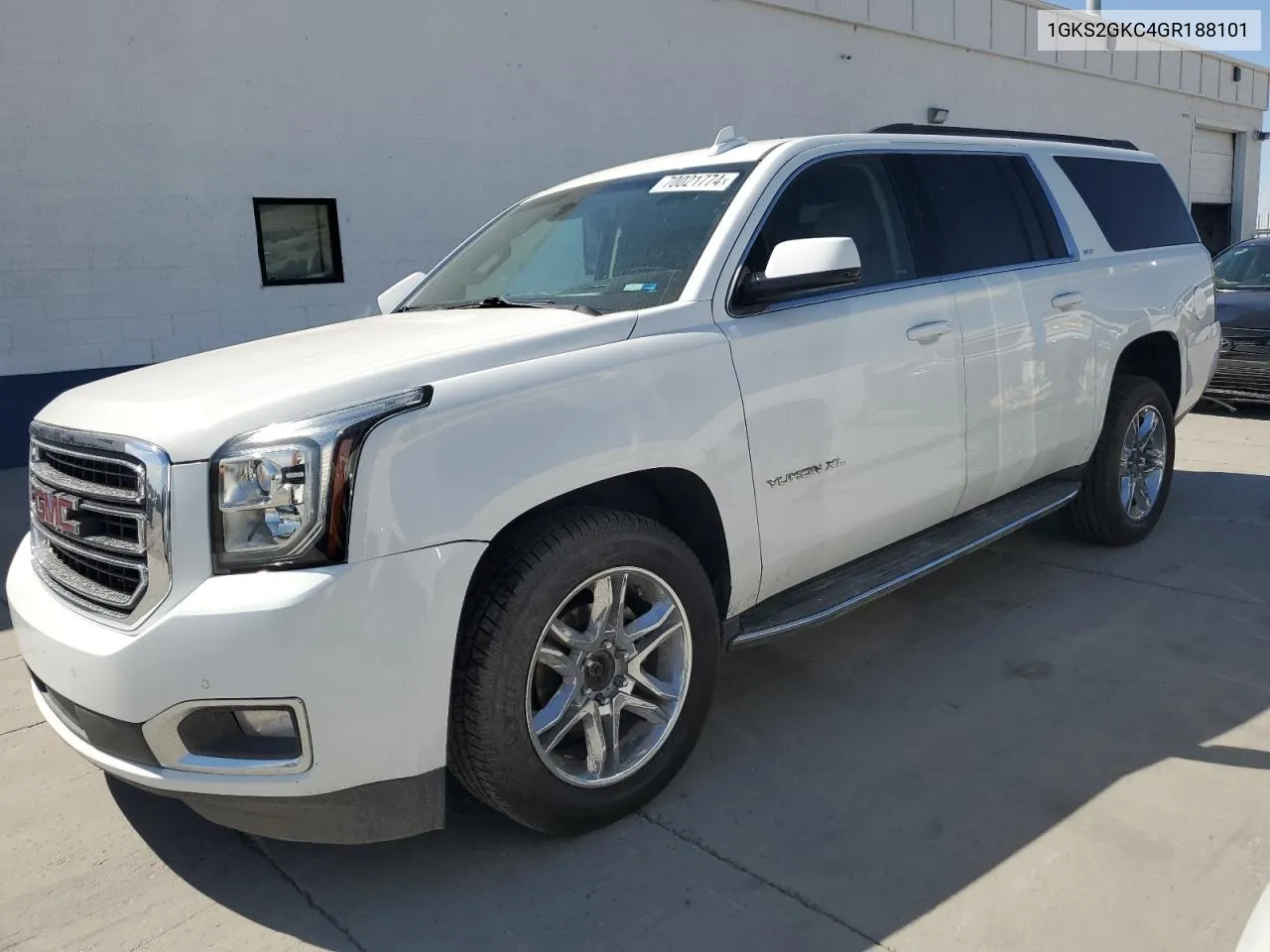 2016 GMC Yukon Xl K1500 Slt VIN: 1GKS2GKC4GR188101 Lot: 70021774