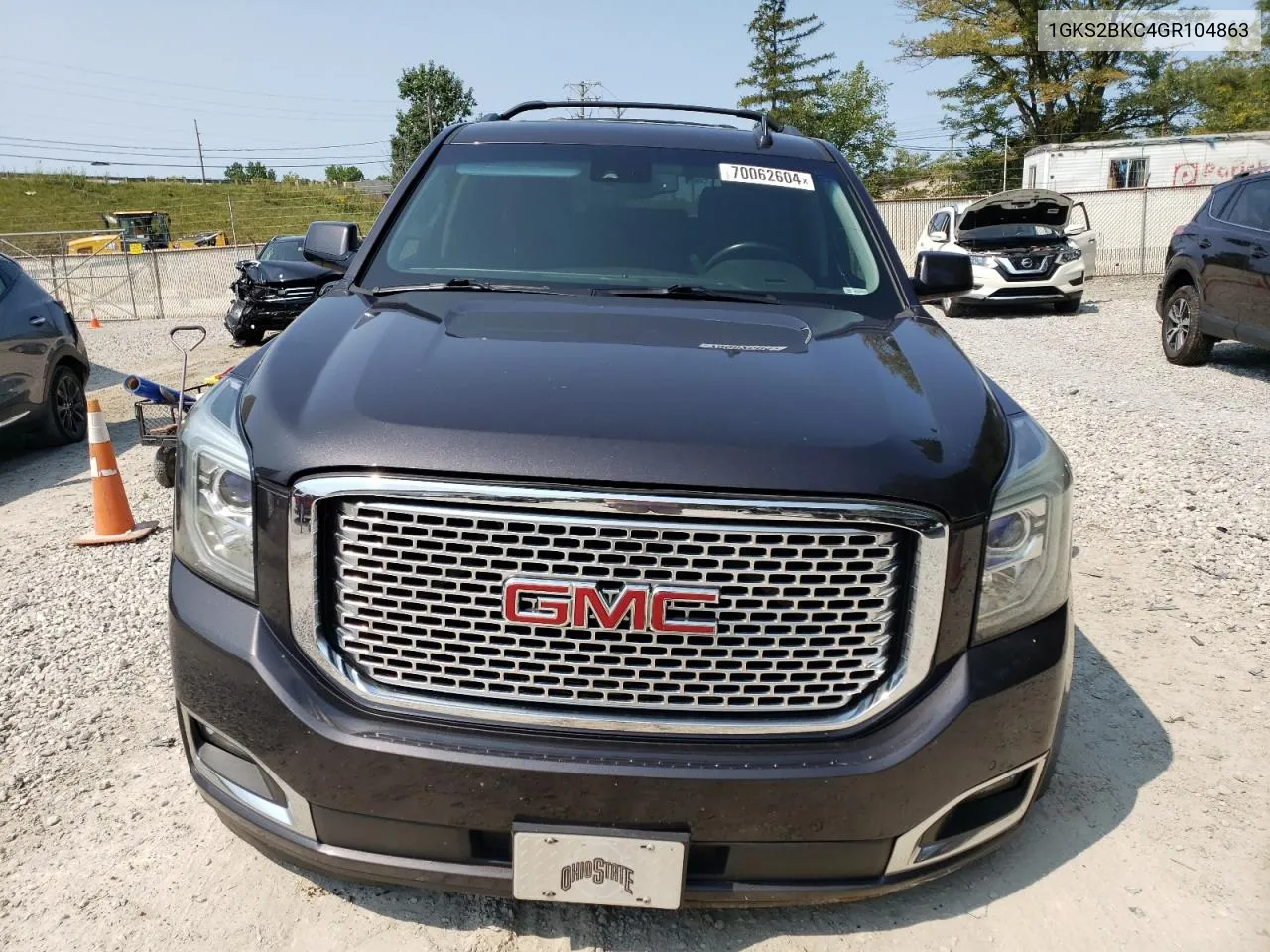 1GKS2BKC4GR104863 2016 GMC Yukon Slt