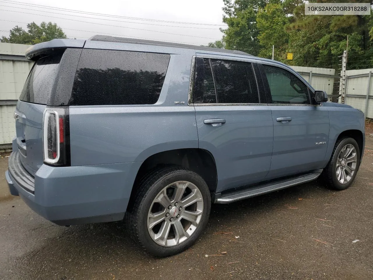 1GKS2AKC0GR318288 2016 GMC Yukon Sle