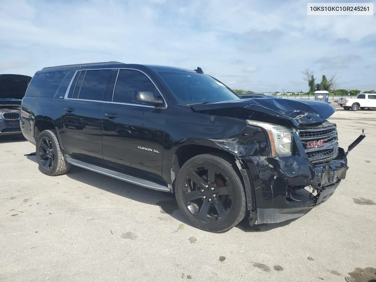 2016 GMC Yukon Xl C1500 Slt VIN: 1GKS1GKC1GR245261 Lot: 70427504