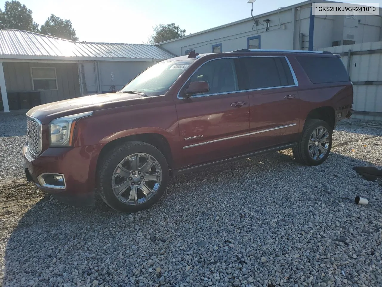 2016 GMC Yukon Xl Denali VIN: 1GKS2HKJ9GR241010 Lot: 70685154