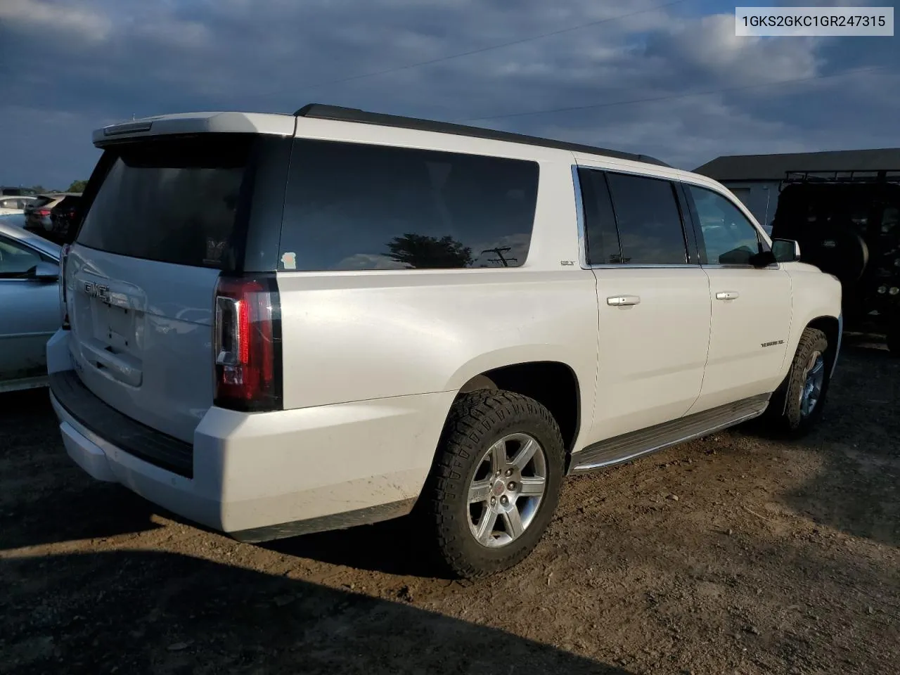 2016 GMC Yukon Xl K1500 Slt VIN: 1GKS2GKC1GR247315 Lot: 71005374