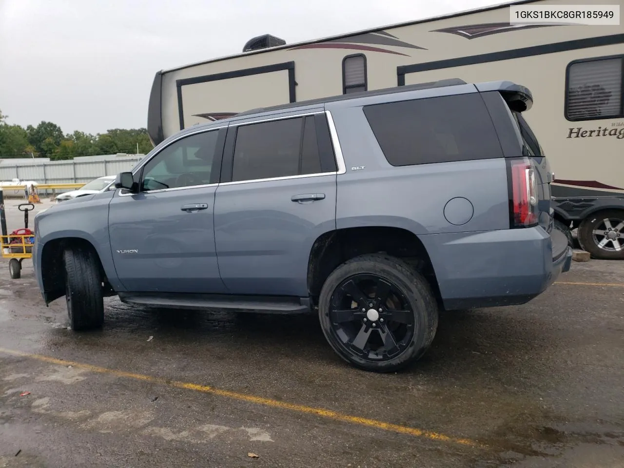 2016 GMC Yukon Slt VIN: 1GKS1BKC8GR185949 Lot: 71015784