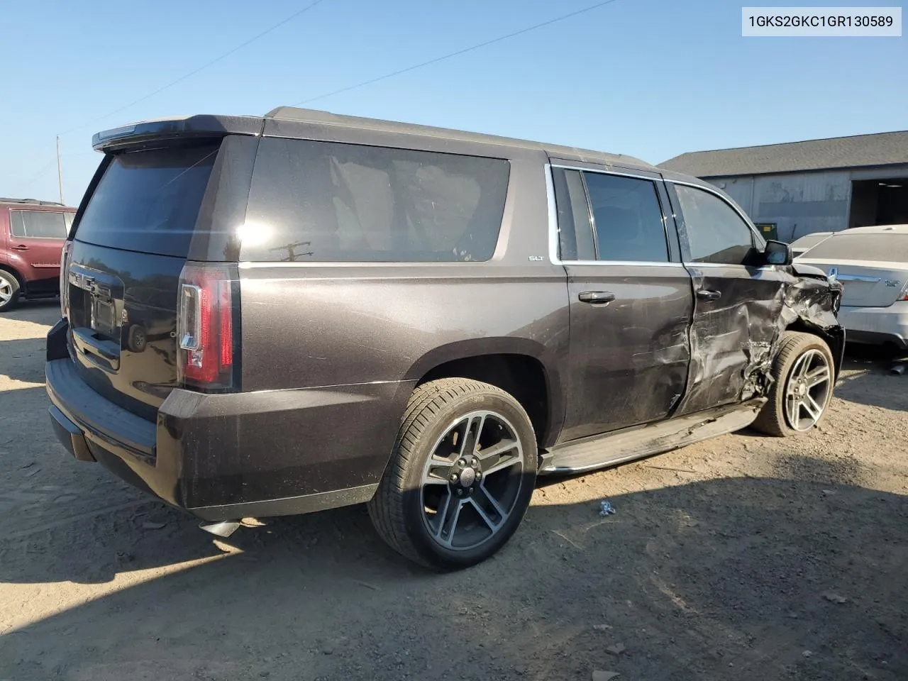 2016 GMC Yukon Xl K1500 Slt VIN: 1GKS2GKC1GR130589 Lot: 71433394