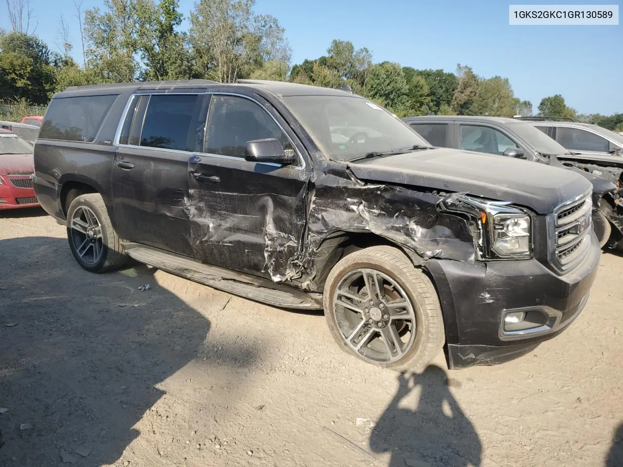 1GKS2GKC1GR130589 2016 GMC Yukon Xl K1500 Slt