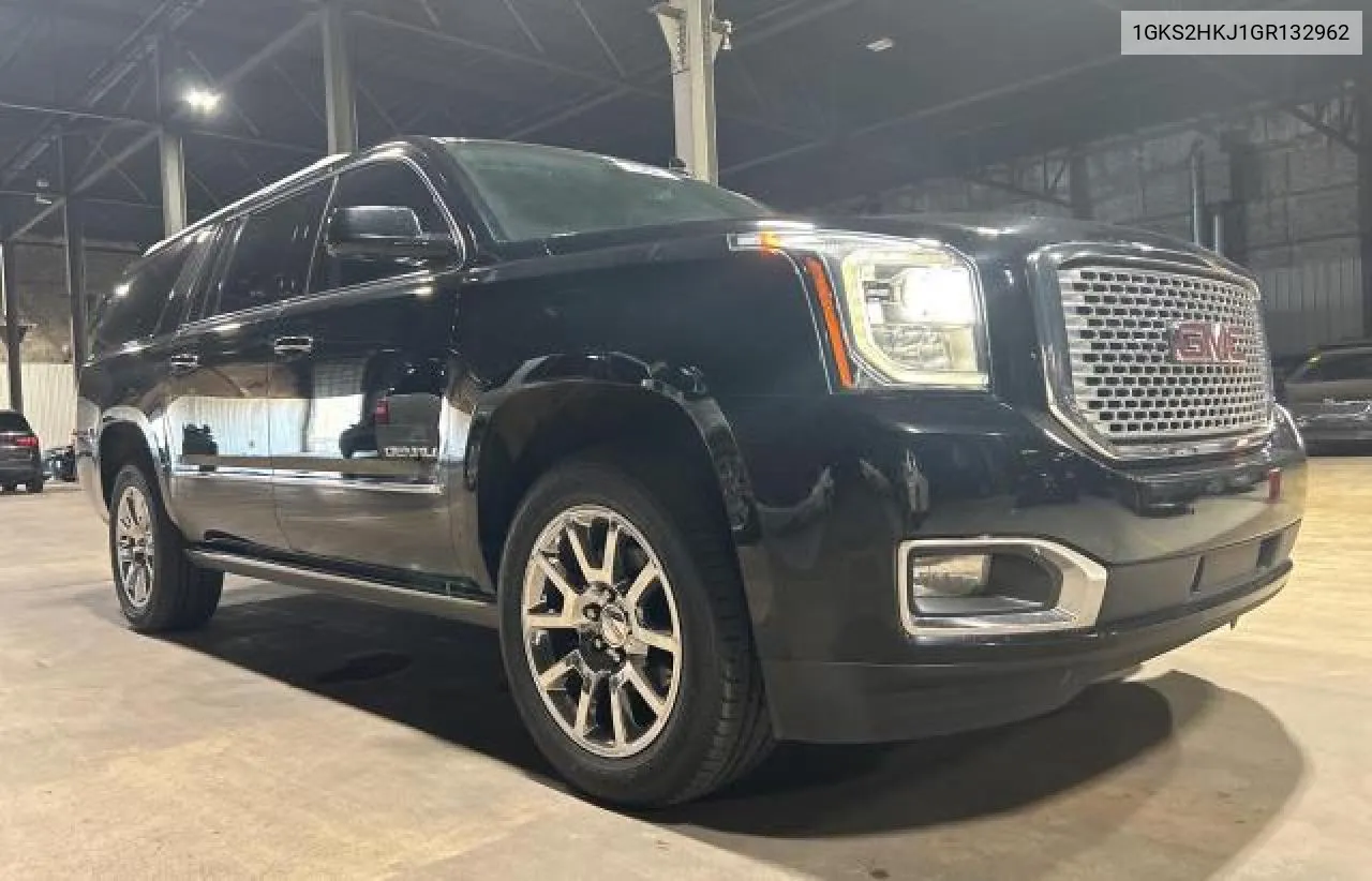 2016 GMC Yukon Xl Denali VIN: 1GKS2HKJ1GR132962 Lot: 71498564