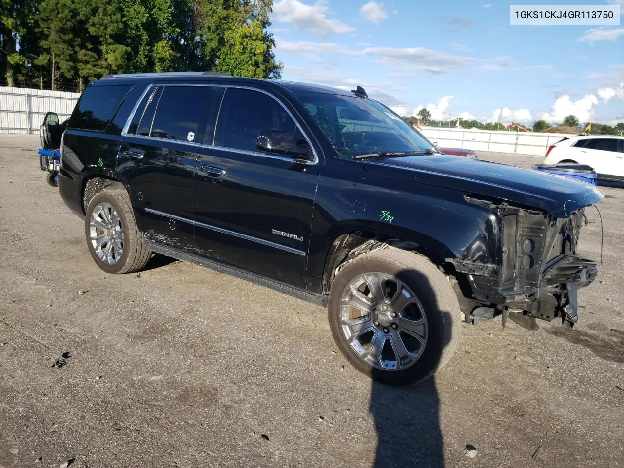 1GKS1CKJ4GR113750 2016 GMC Yukon Denali