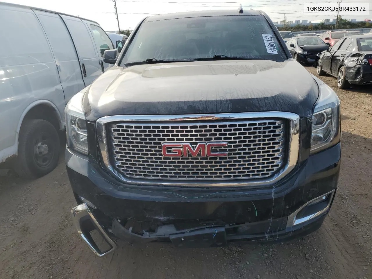 2016 GMC Yukon Denali VIN: 1GKS2CKJ5GR433172 Lot: 72174934