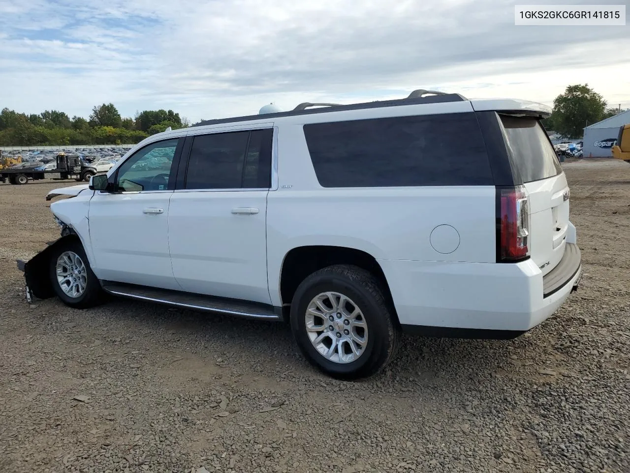 2016 GMC Yukon Xl K1500 Slt VIN: 1GKS2GKC6GR141815 Lot: 72361834