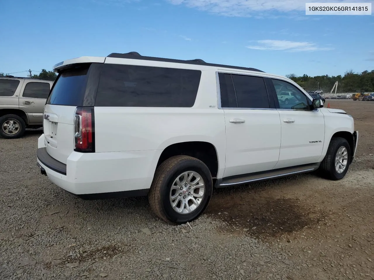 2016 GMC Yukon Xl K1500 Slt VIN: 1GKS2GKC6GR141815 Lot: 72361834