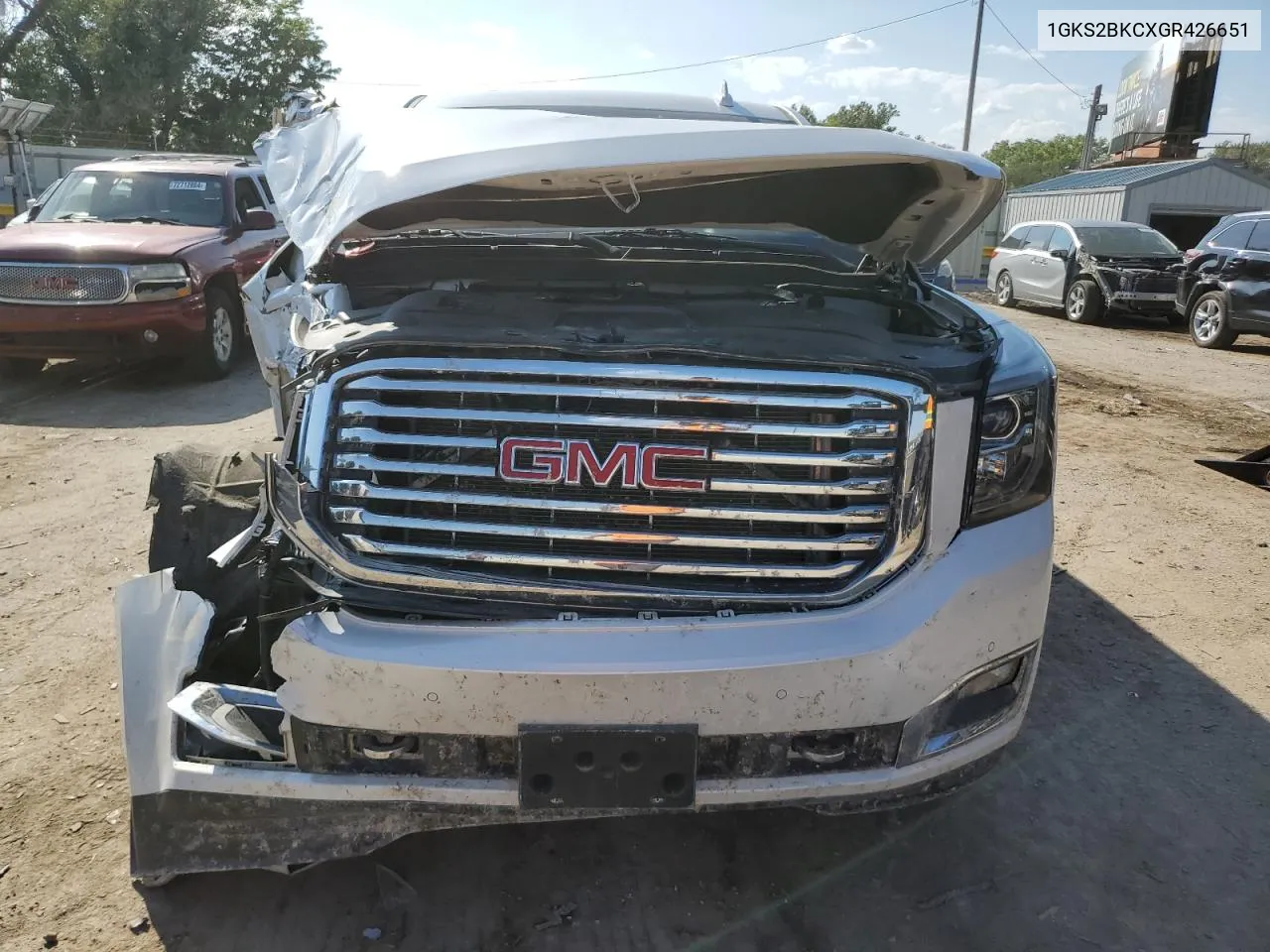 2016 GMC Yukon Slt VIN: 1GKS2BKCXGR426651 Lot: 72442614