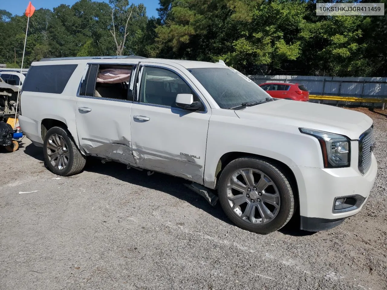 2016 GMC Yukon Xl Denali VIN: 1GKS1HKJ3GR411459 Lot: 73410494