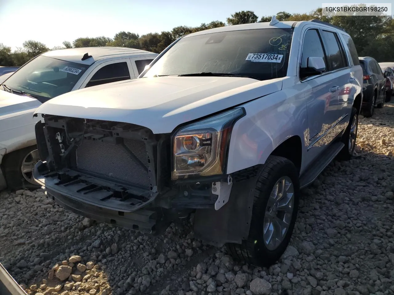 1GKS1BKC8GR198250 2016 GMC Yukon Slt