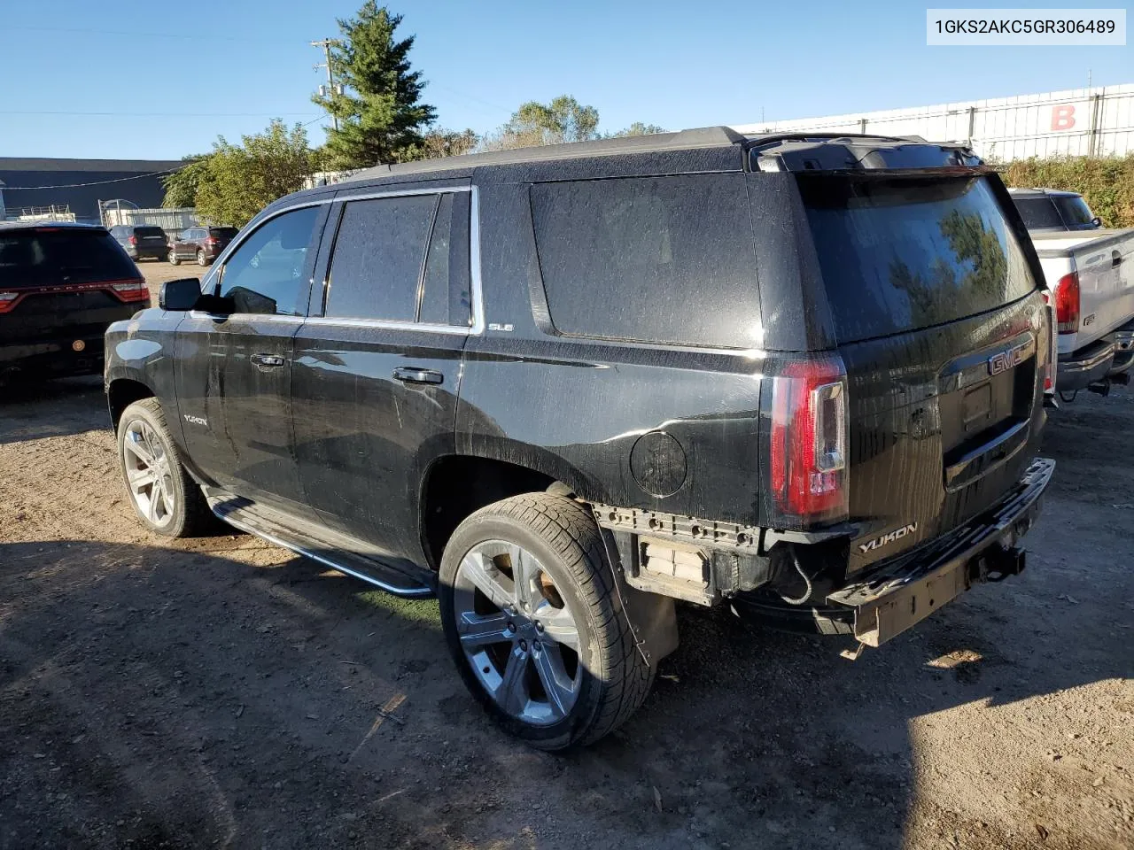 2016 GMC Yukon Sle VIN: 1GKS2AKC5GR306489 Lot: 73749864