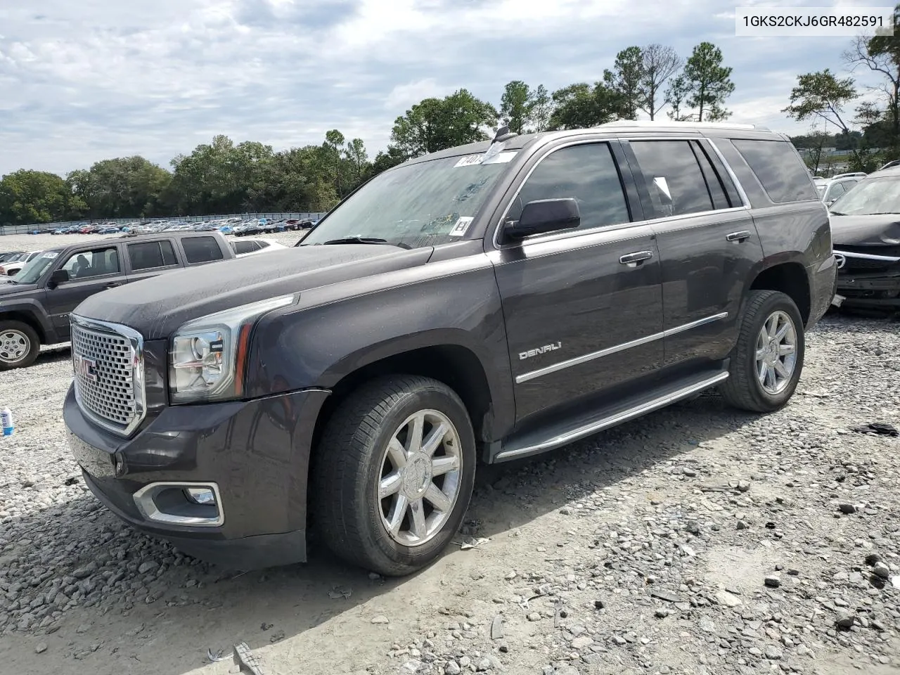 2016 GMC Yukon Denali VIN: 1GKS2CKJ6GR482591 Lot: 74073144