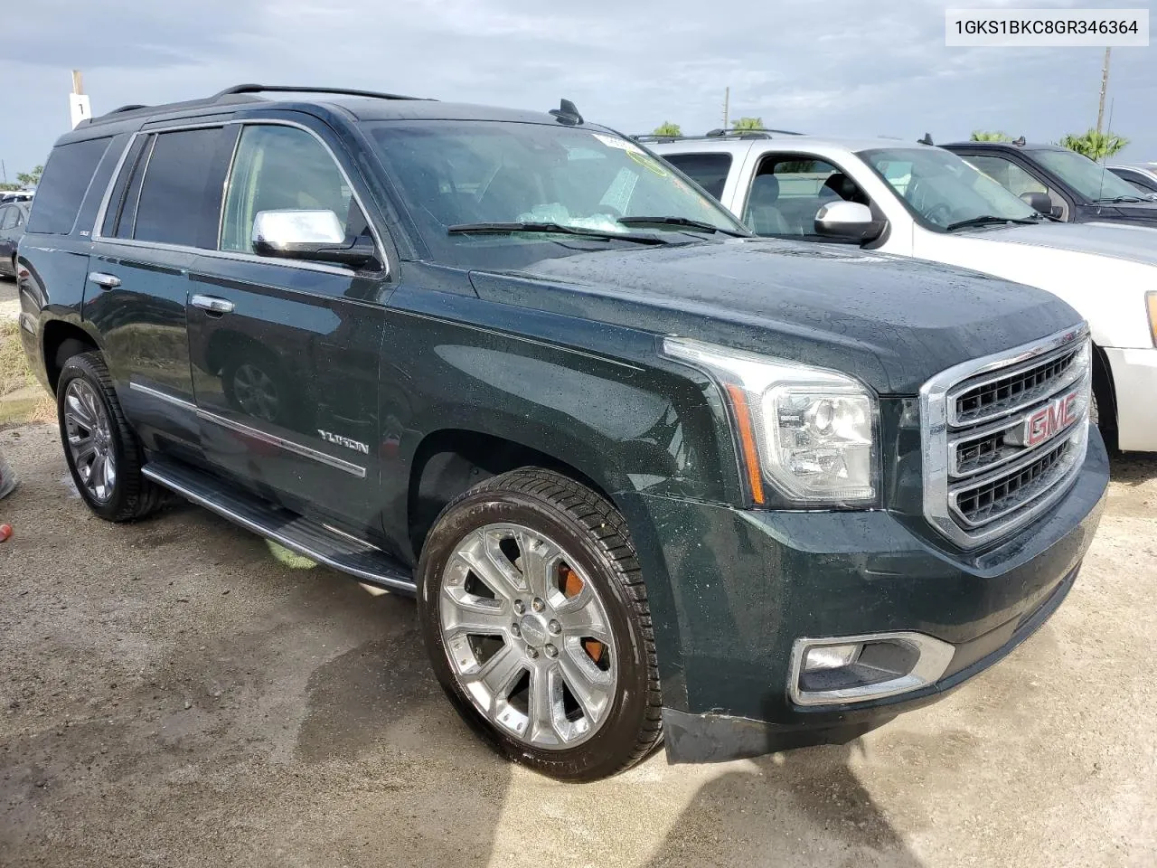 2016 GMC Yukon Slt VIN: 1GKS1BKC8GR346364 Lot: 74663814