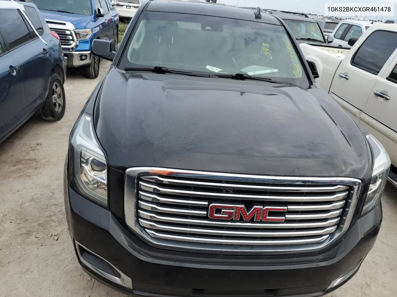 2016 GMC Yukon Slt VIN: 1GKS2BKCXGR461478 Lot: 74693984