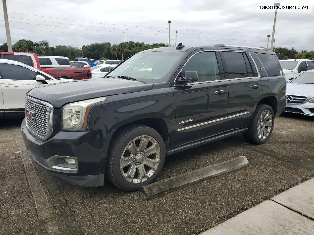 2016 GMC Yukon Denali VIN: 1GKS1CKJ2GR460591 Lot: 74778554