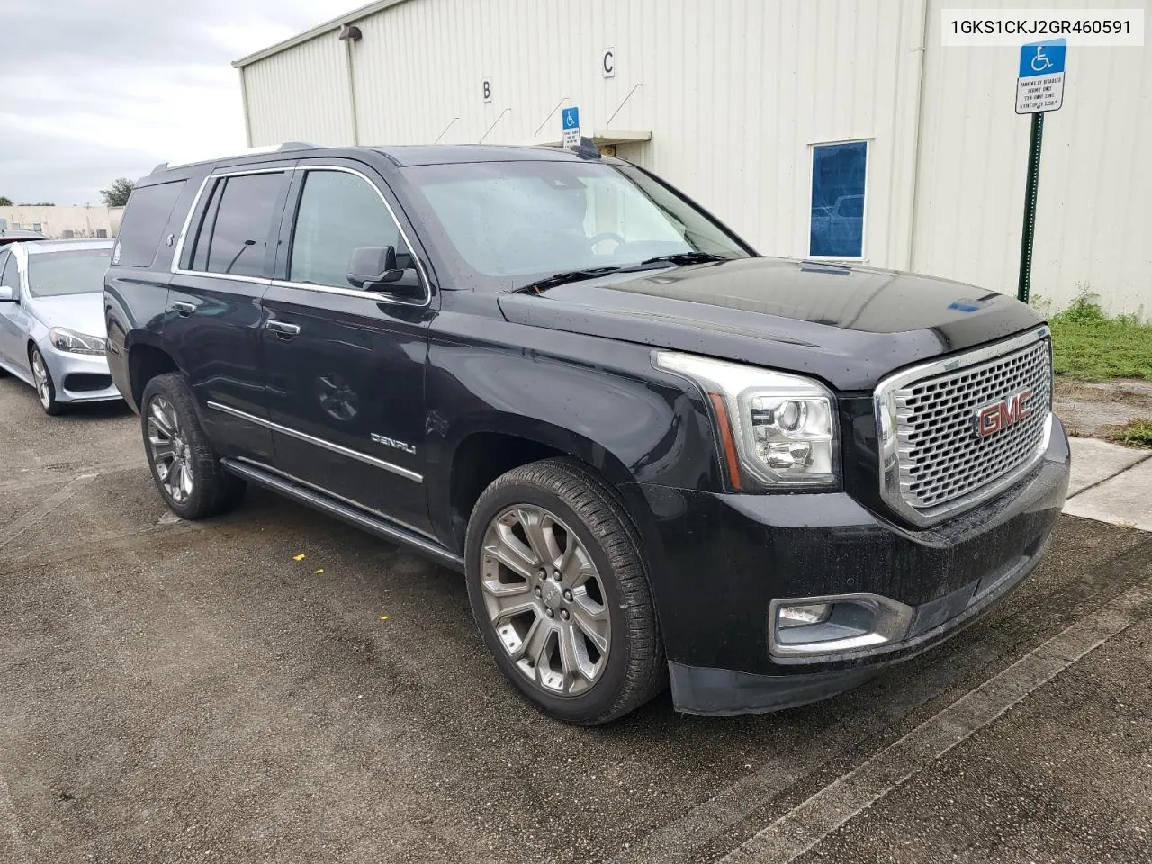 2016 GMC Yukon Denali VIN: 1GKS1CKJ2GR460591 Lot: 74778554