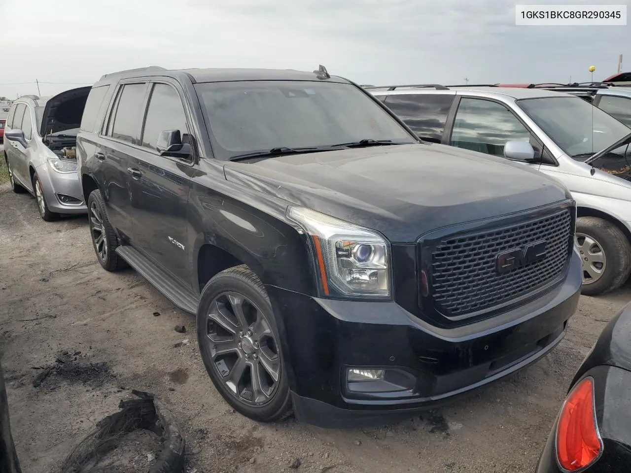 1GKS1BKC8GR290345 2016 GMC Yukon Slt