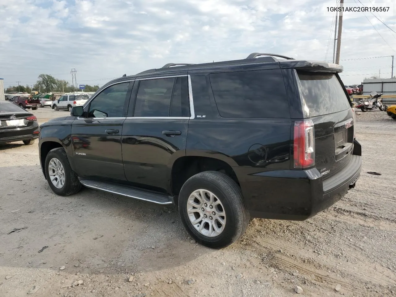 2016 GMC Yukon Sle VIN: 1GKS1AKC2GR196567 Lot: 75043584