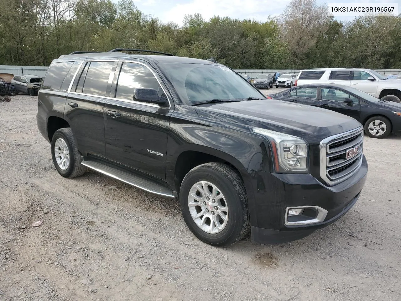 2016 GMC Yukon Sle VIN: 1GKS1AKC2GR196567 Lot: 75043584