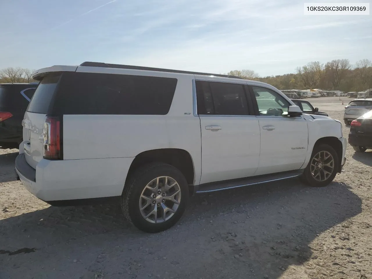 2016 GMC Yukon Xl K1500 Slt VIN: 1GKS2GKC3GR109369 Lot: 75050504