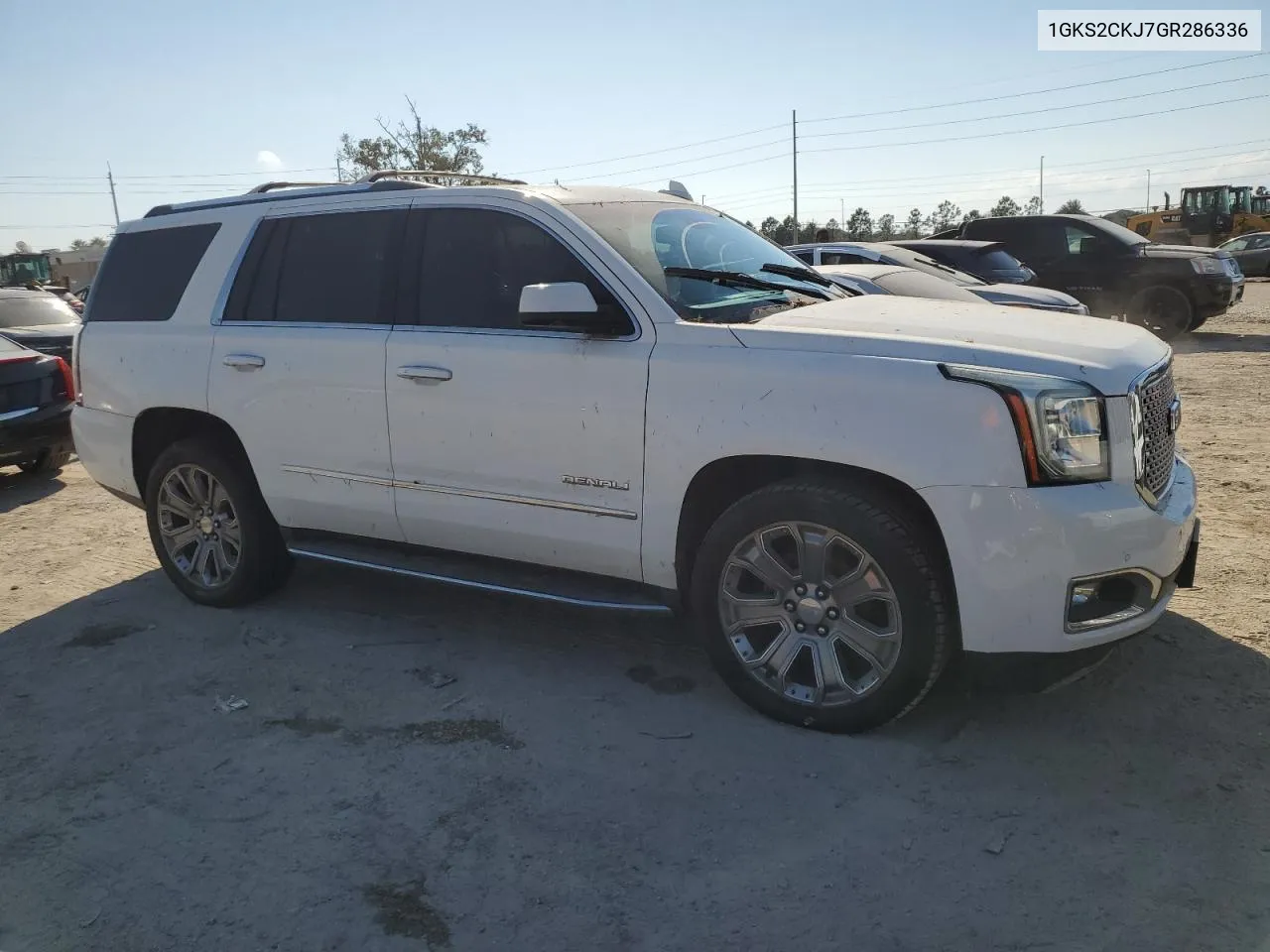 2016 GMC Yukon Denali VIN: 1GKS2CKJ7GR286336 Lot: 75550844