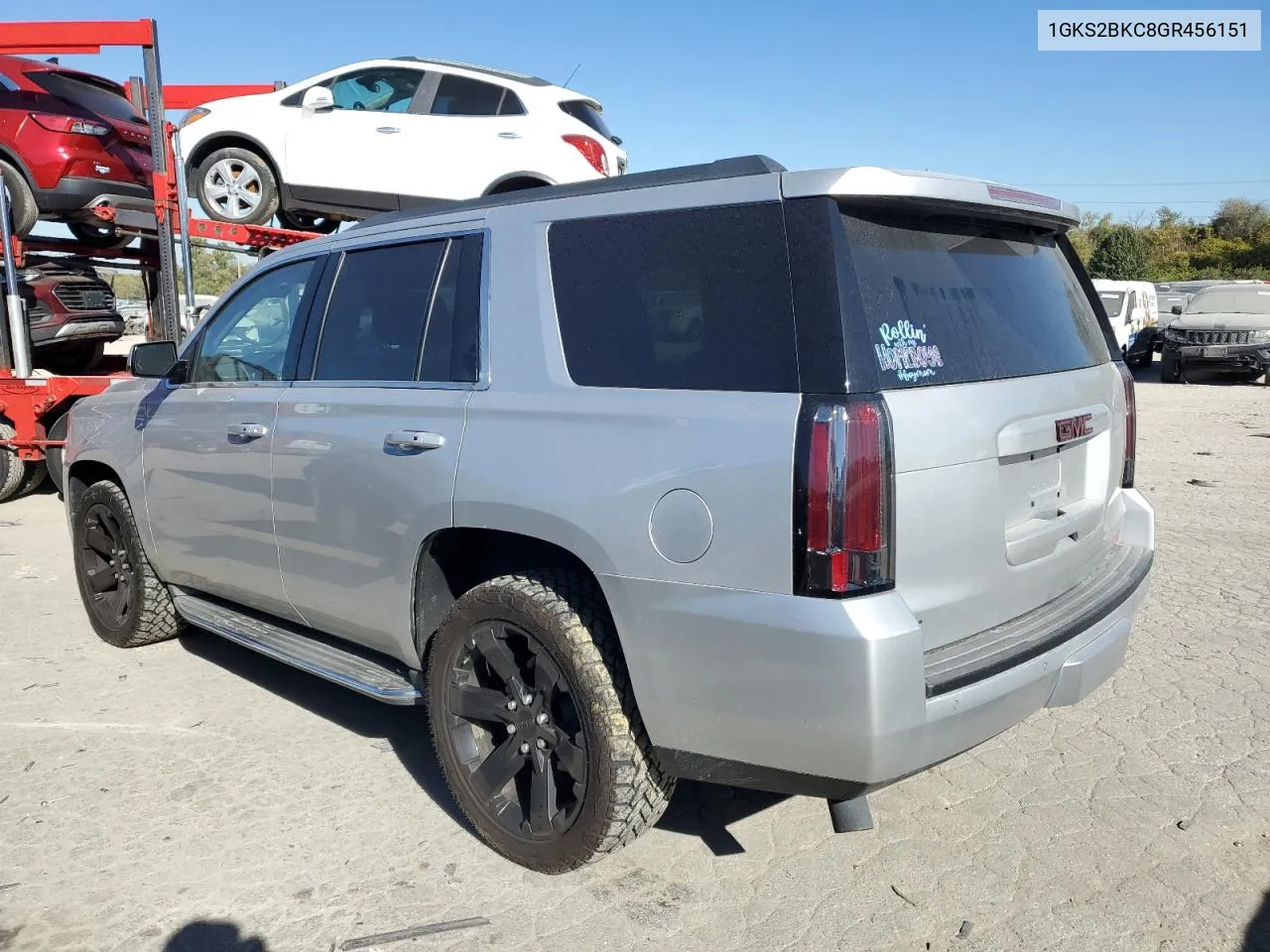 2016 GMC Yukon Slt VIN: 1GKS2BKC8GR456151 Lot: 75613734