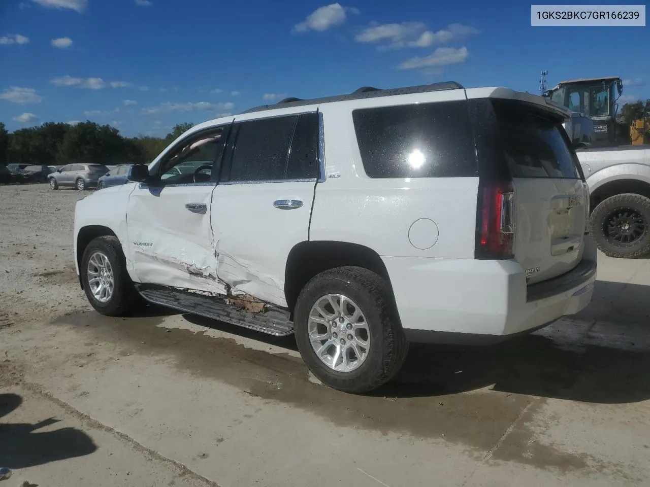 2016 GMC Yukon Slt VIN: 1GKS2BKC7GR166239 Lot: 75713354