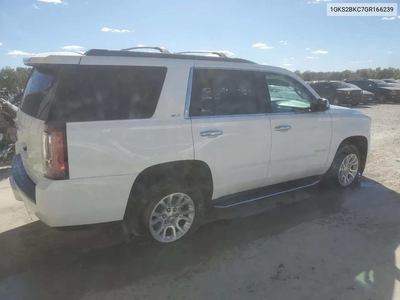 2016 GMC Yukon Slt VIN: 1GKS2BKC7GR166239 Lot: 75713354