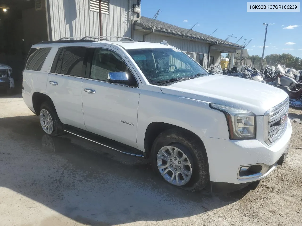 2016 GMC Yukon Slt VIN: 1GKS2BKC7GR166239 Lot: 75713354